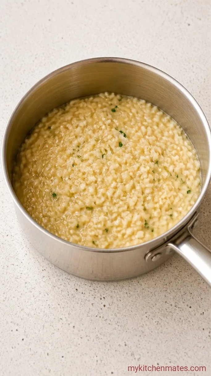Step 1: Cook the Risotto Base