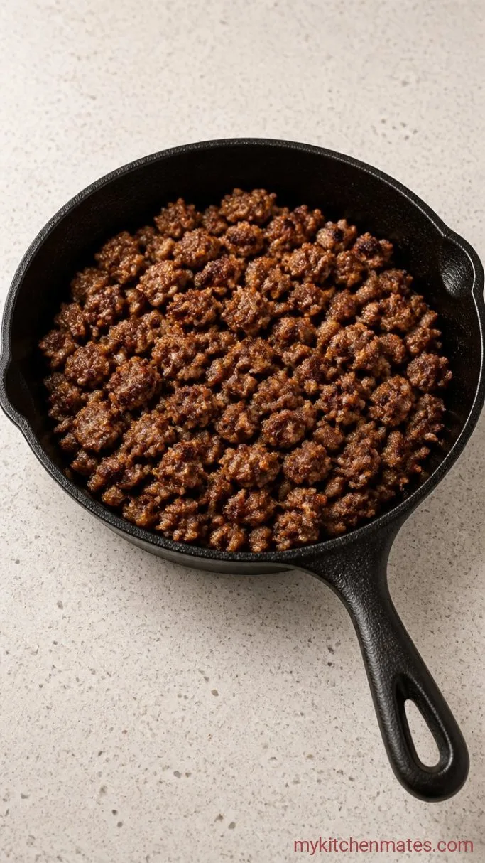 Step 1: Cook the Sausage