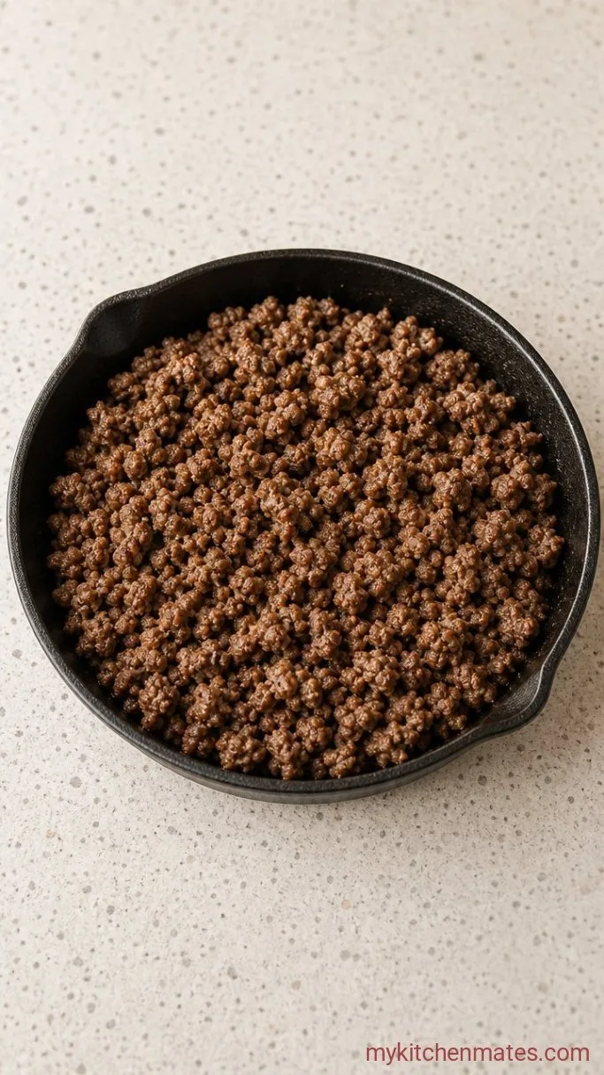 Step 1: Cook the Seasoned Beef