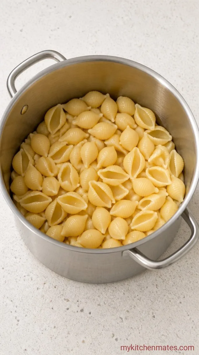 Step 1: Cook the Shells