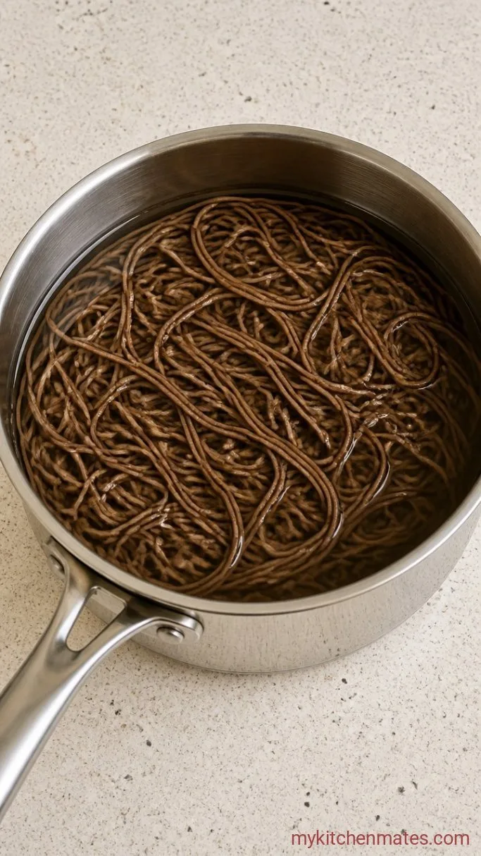 Step 1: Cook the Soba Noodles