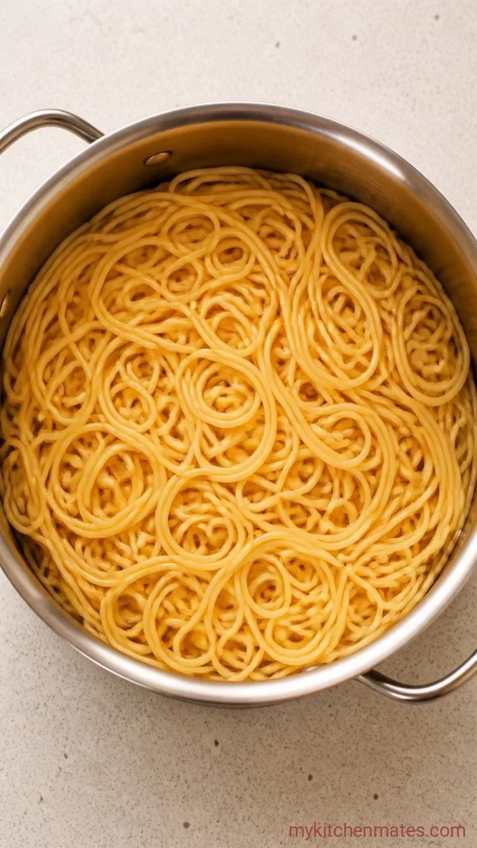 Step 1: Cook the Spaghetti