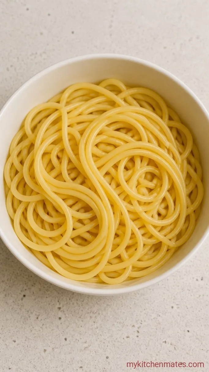 Step 1: Cook the Spaghetti