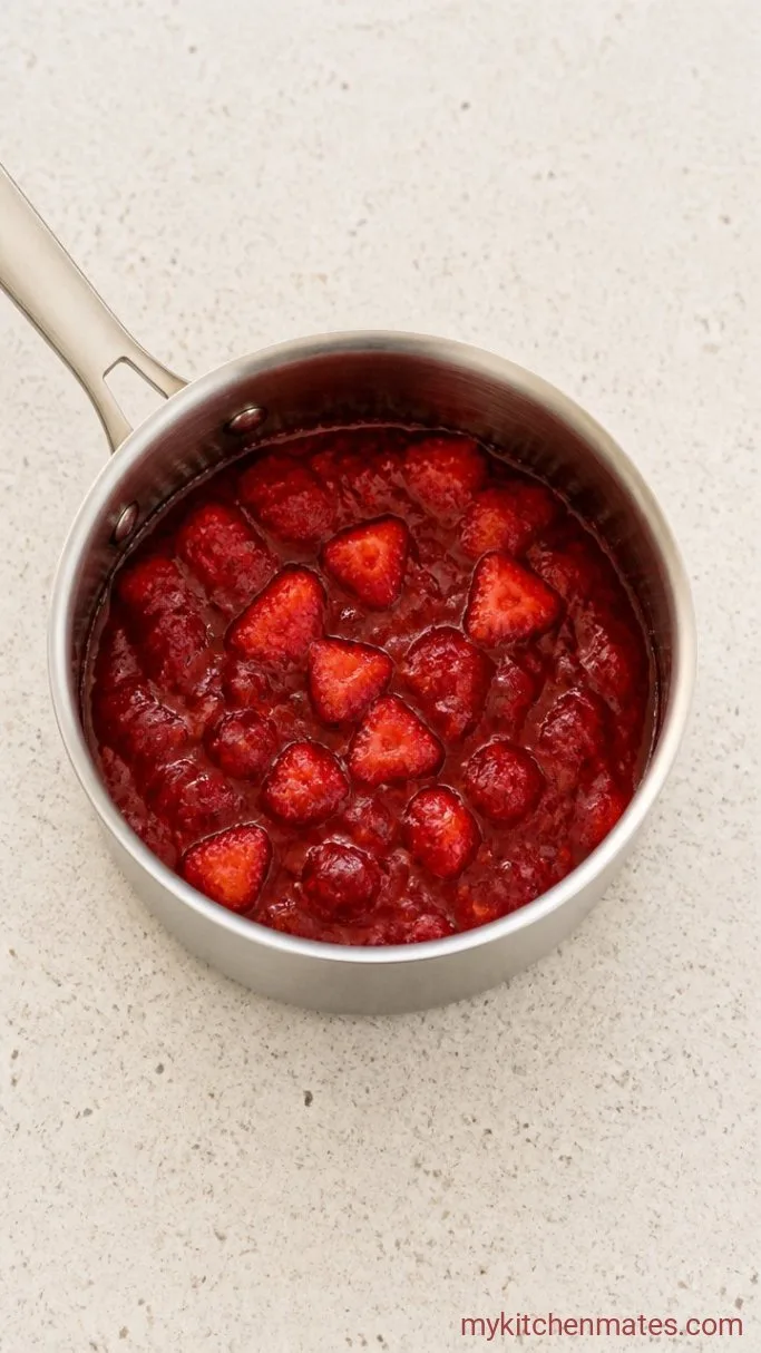 Step 1: Cook the Strawberry Filling