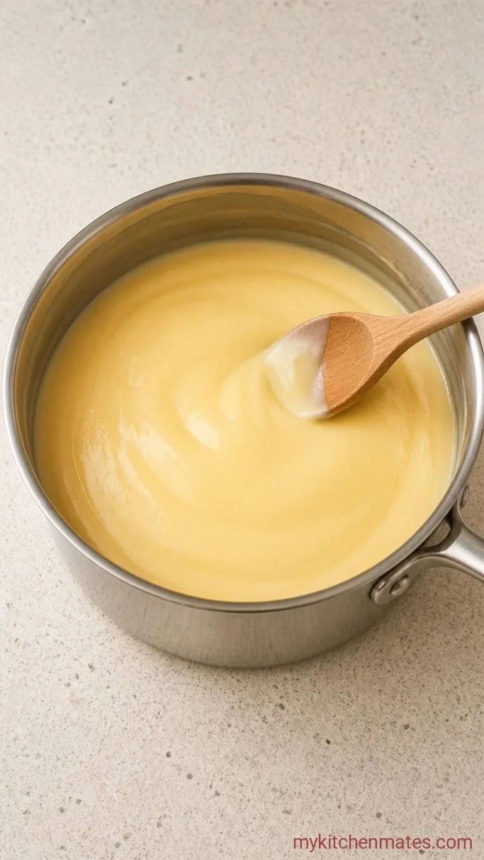 Step 1: Cook the Vanilla Pudding