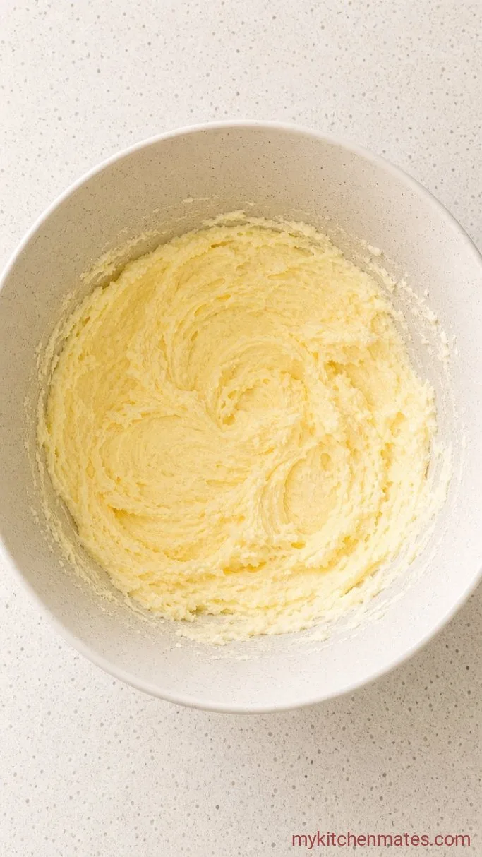 Soft Strawberry Shortcake Cookies with Vanilla Glaze Step 1: Cream the Butter and Sugar