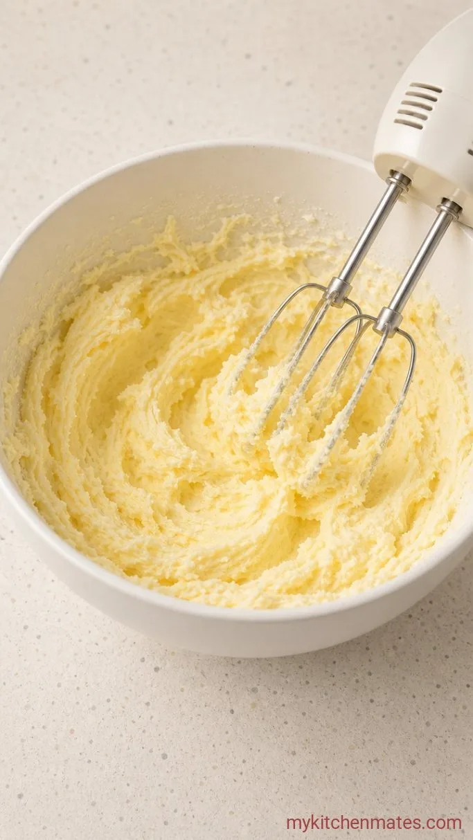 Showstopper Fruit Birthday Cake (No Piping Required) Step 1: Cream the Butter and Sugar