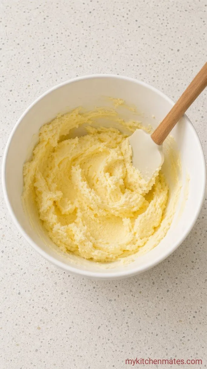 Red Velvet Pound Cake with Cream Cheese Swirl Step 1: Cream the Butter and Sugar