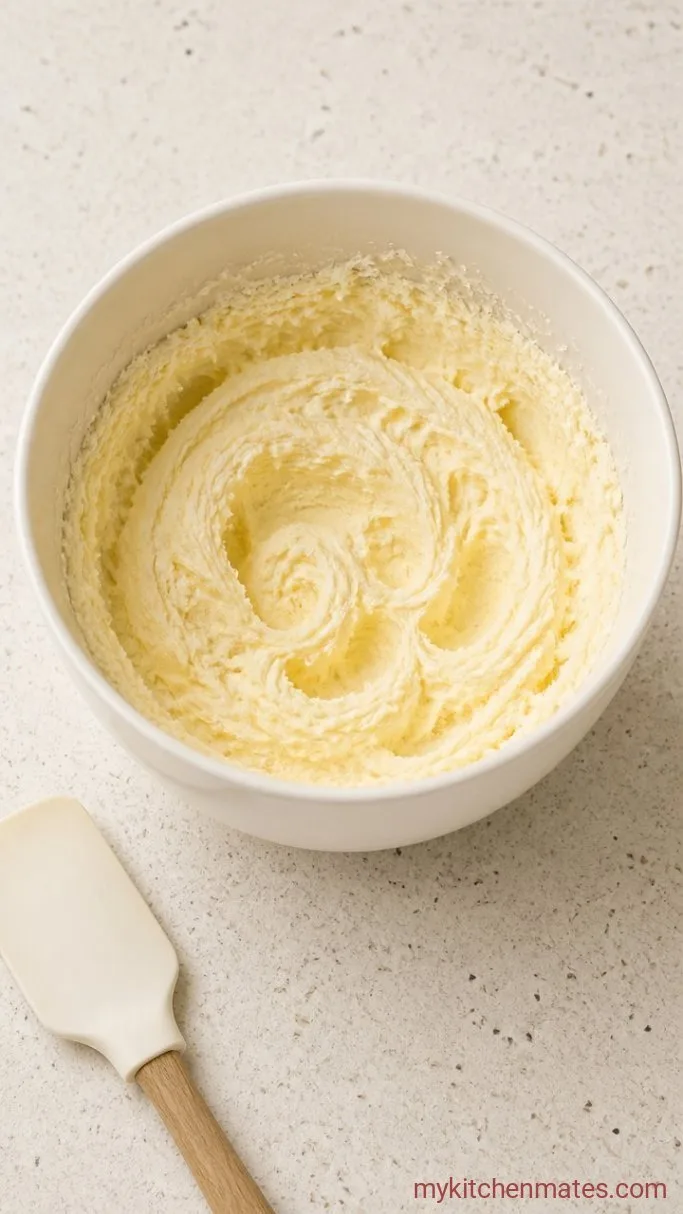 Toasted Coconut Pound Cake Step 1: Cream the Butter and Sugar