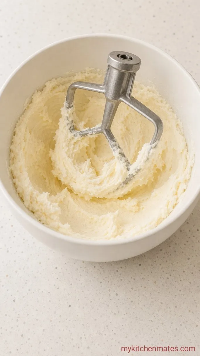 Soft and Fluffy Vanilla Sprinkle Cake Step 1: Cream the Butter and Sugar