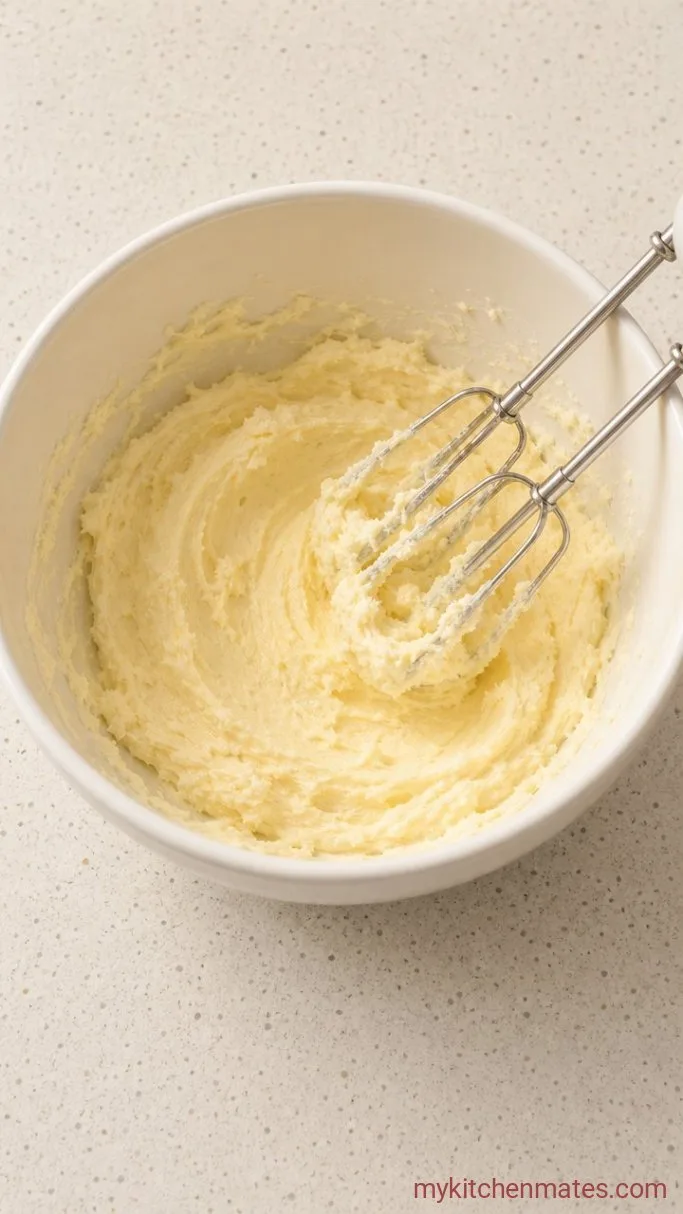 Old Fashioned Coconut Cake Step 1: Cream the Butter and Sugar