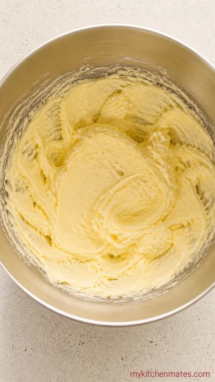 Fluffy Coconut Layer Cake with Toasted Coconut Frosting Step 1: Cream the Butter and Sugar