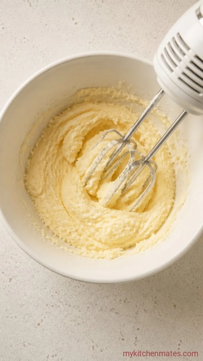 Moist Banana Layer Cake with Cream Cheese Frosting Step 1: Cream the Butter and Sugar