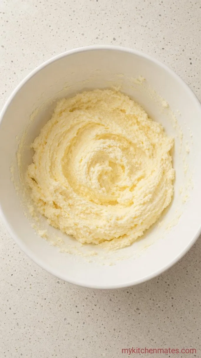 Strawberry Crunch Cookies (Soft Centers with a Crunchy Topping) Step 1: Cream the Butter and Sugar