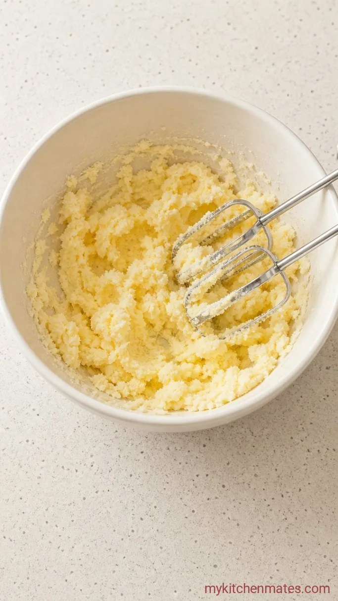 Soft Cream Cheese Sugar Cookies (No Chilling) Step 1: Cream the Butter and Sugar
