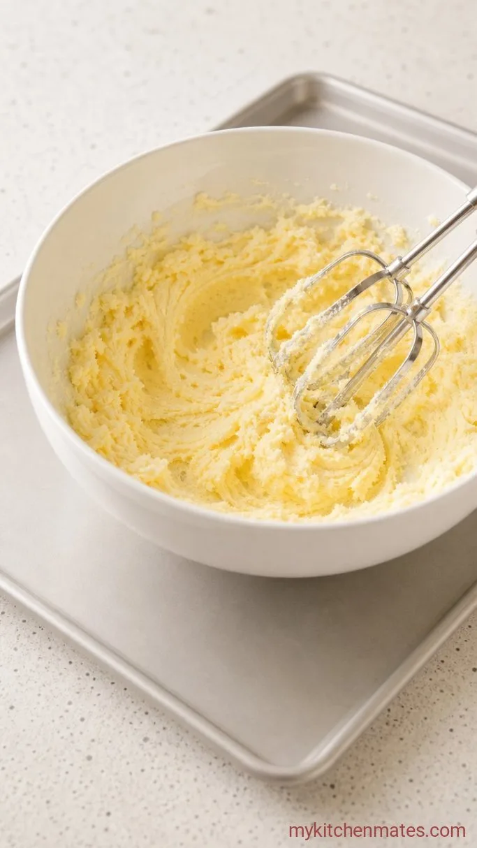 Gluten Free Snickerdoodle Cookies (Soft & Chewy) Step 1: Cream the Butter and Sugar