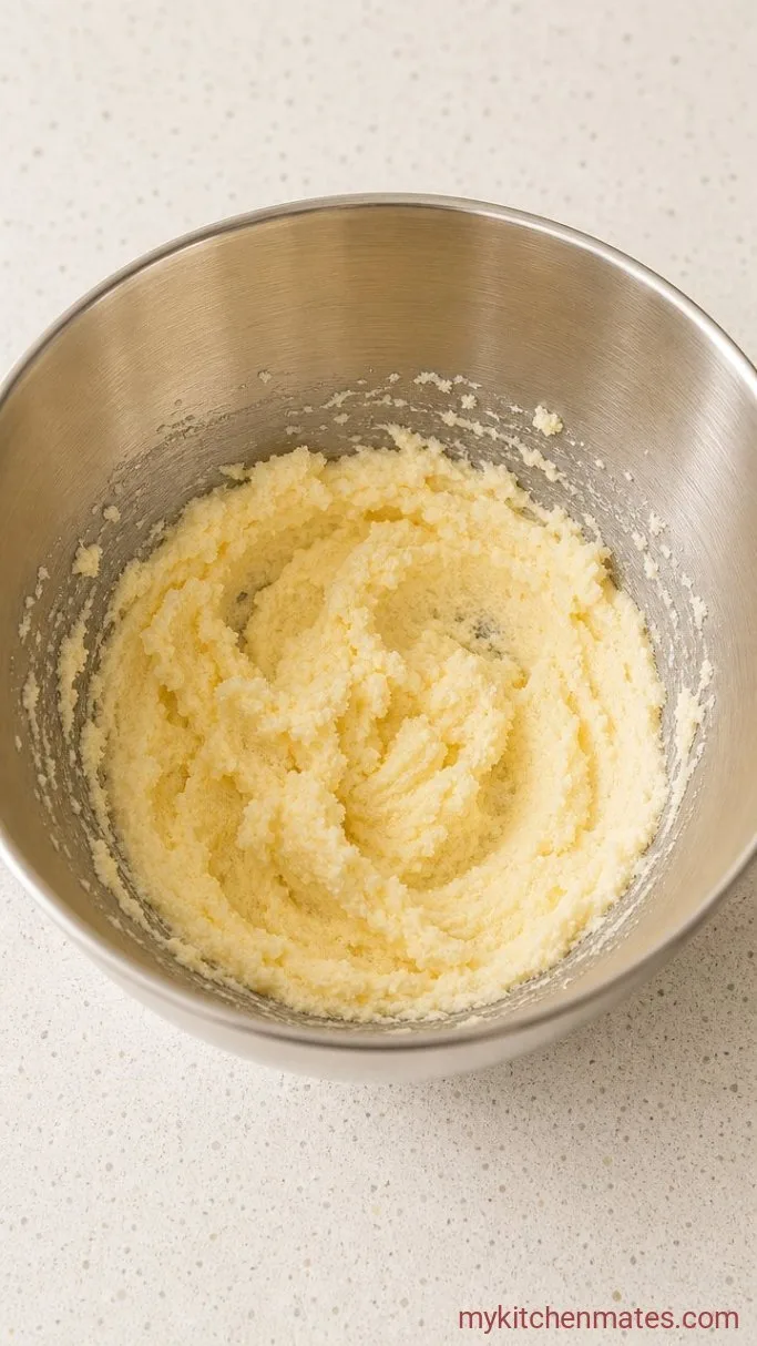 Soft and Buttery Christmas Cutout Cookies Step 1: Cream the Butter and Sugar