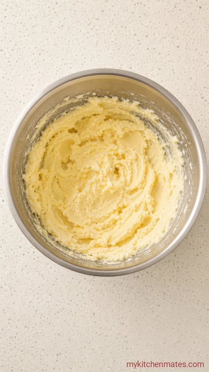 Soft Almond Sugar Cookies with Crackly Tops Step 1: Cream the Butter and Sugar