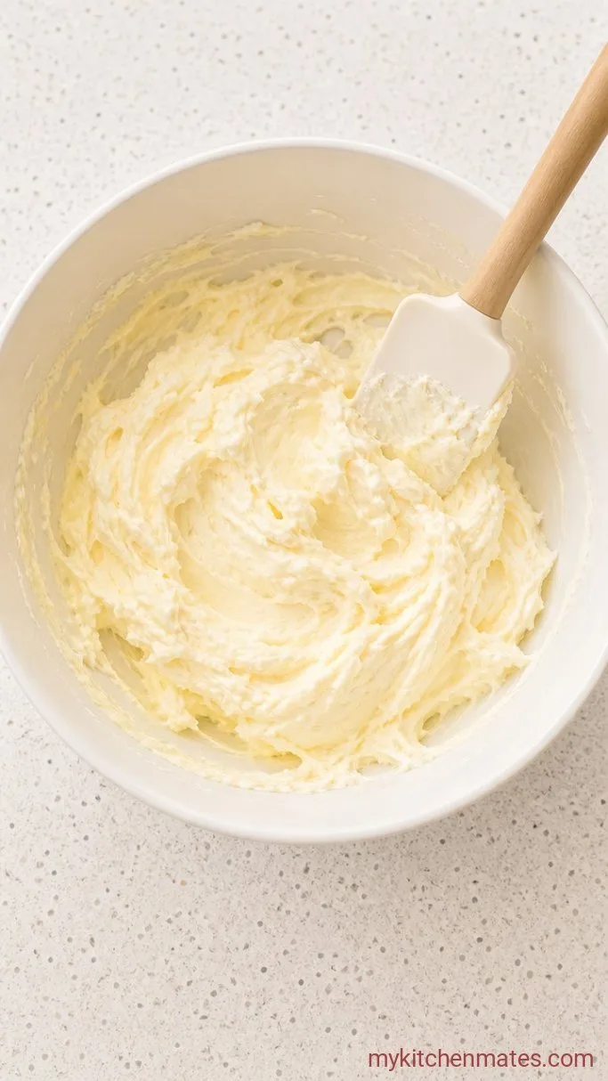 5-Ingredient Powdered Sugar Cookies Step 1: Cream the Butter and Sugar
