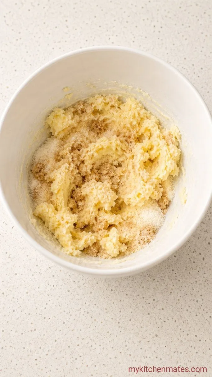 Christmas Kitchen Sink Cookies Step 1: Cream the Butter and Sugars