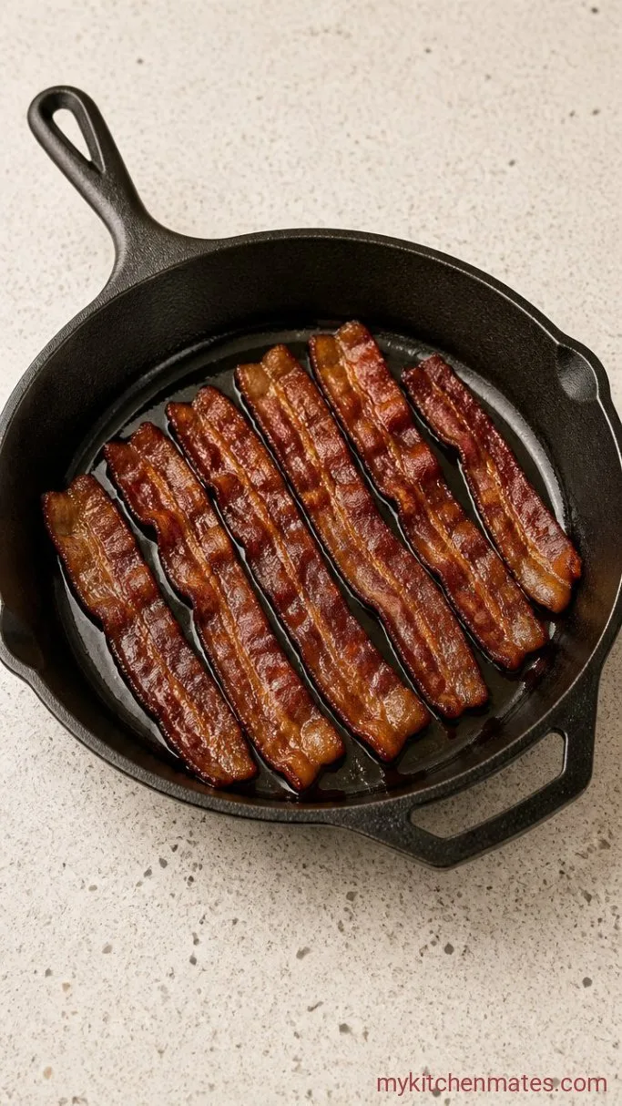 Crispy-Topped Loaded Mac and Cheese Step 1: Crisp the Bacon