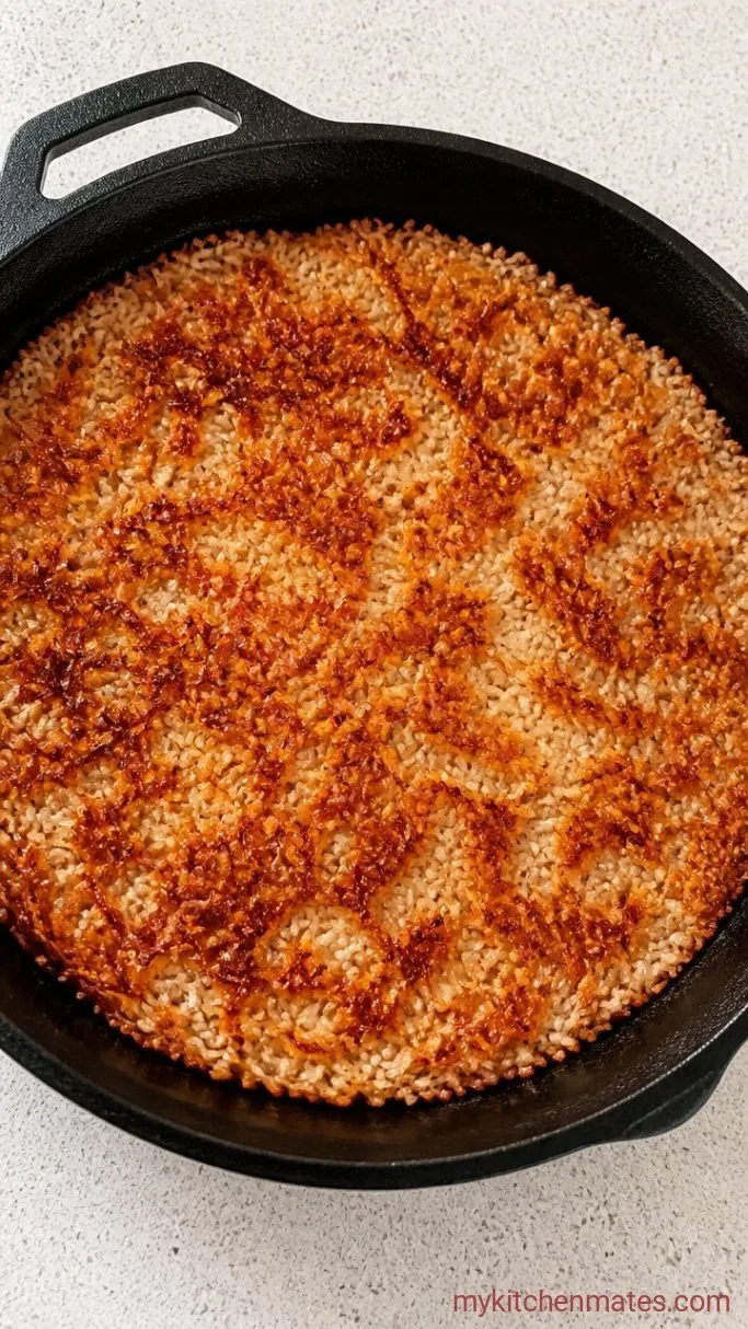 Step 1: Crisp the Rice