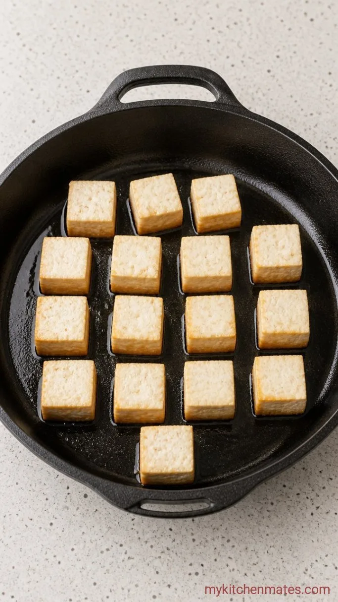 Step 1: Crisp the Tofu