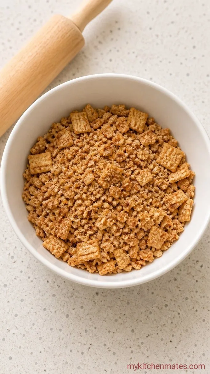 Step 1: Crush the Cereal