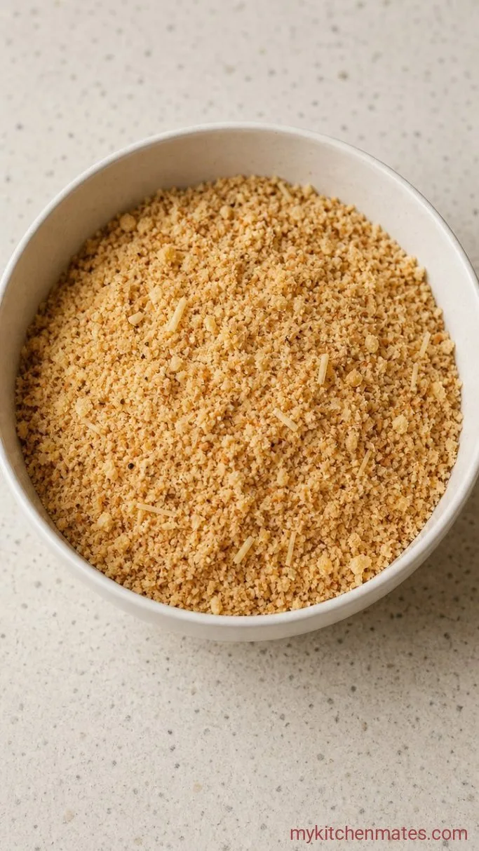 Crunchy Baked Cracked Chicken Step 1: Crush the Crackers and Mix the Coating