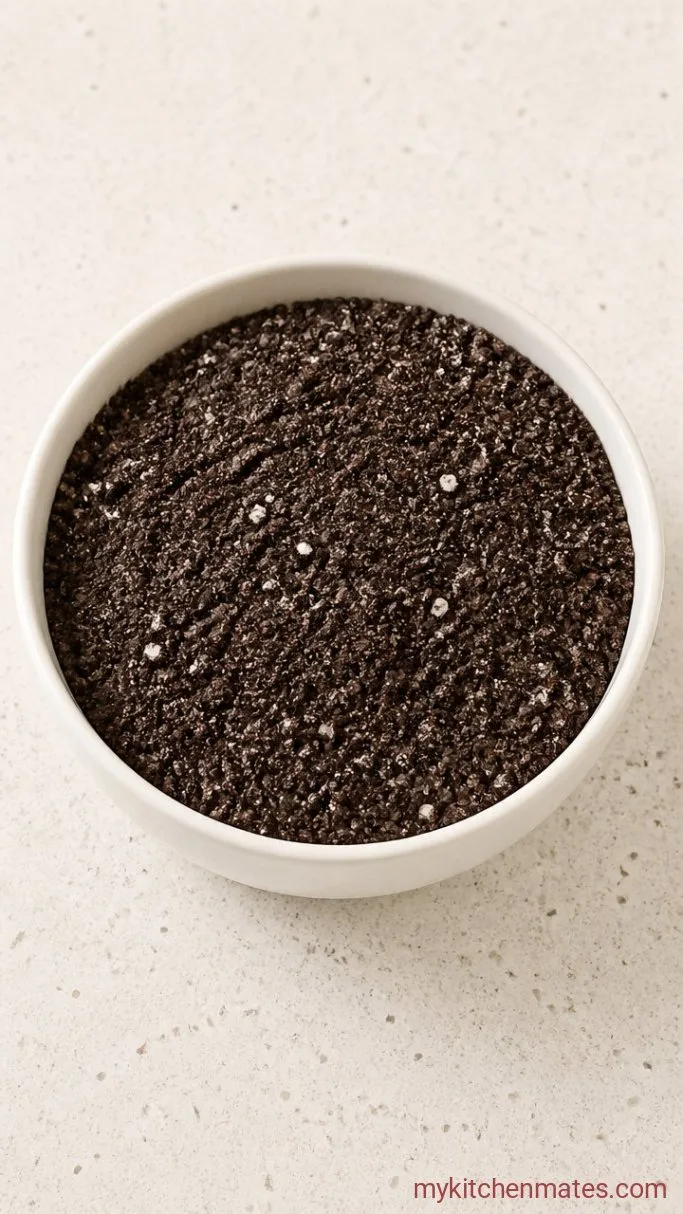 Step 1: Crush the Oreos