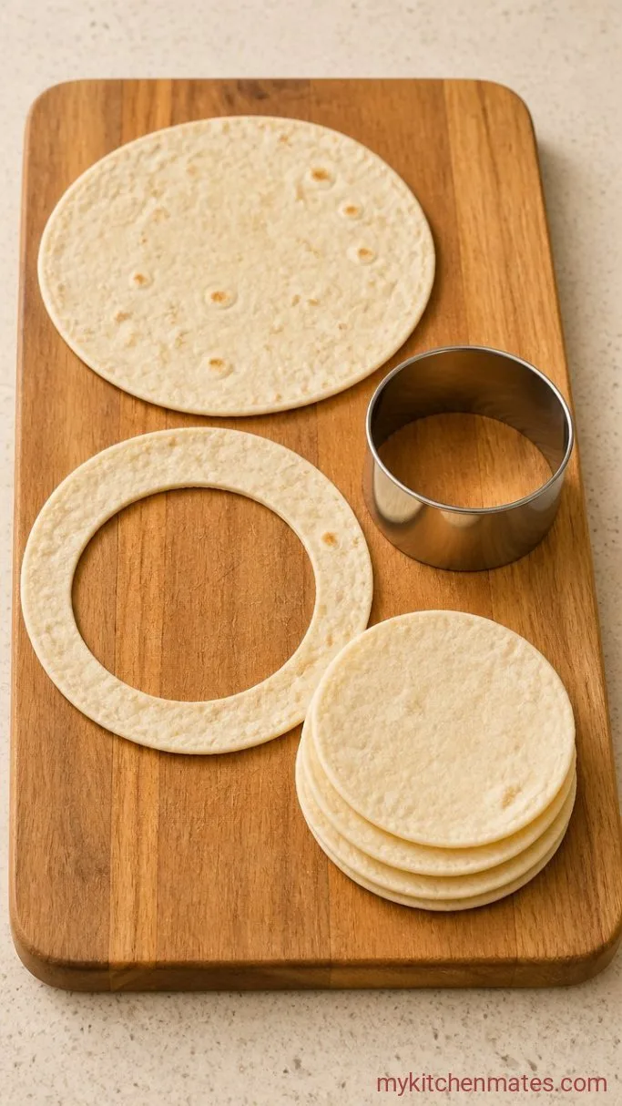 Step 1: Cut and Shape the Taco Shells