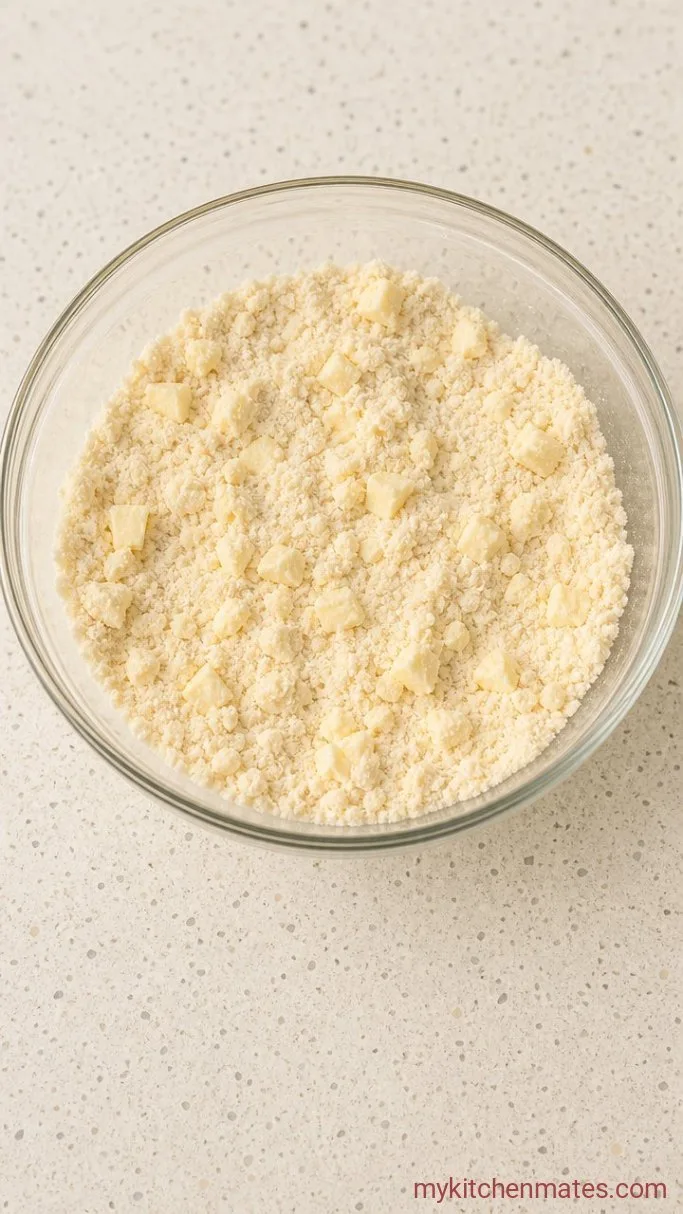 Y2K Funfetti Birthday Cake: Soft, Rainbow-Flecked & Never Dry Step 1: Cut the Butter into the Dry Mix