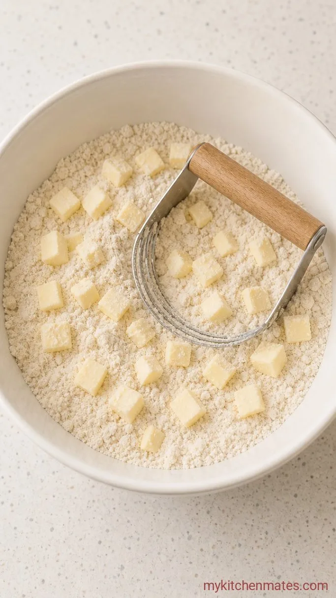Flaky Gluten Free Pop Tarts with a Buttery, Jam-Filled Crust Step 1: Cut the Butter Into the Flour