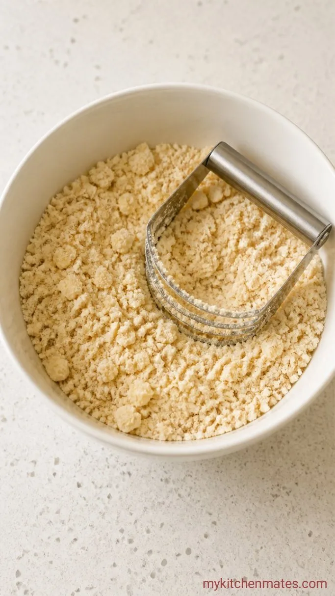 Step 1: Cut the Butter into the Flour