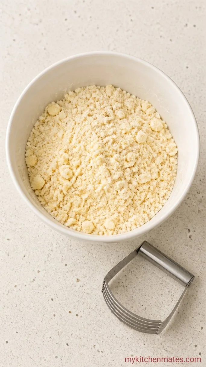 Step 1: Cut the Butter into the Flour