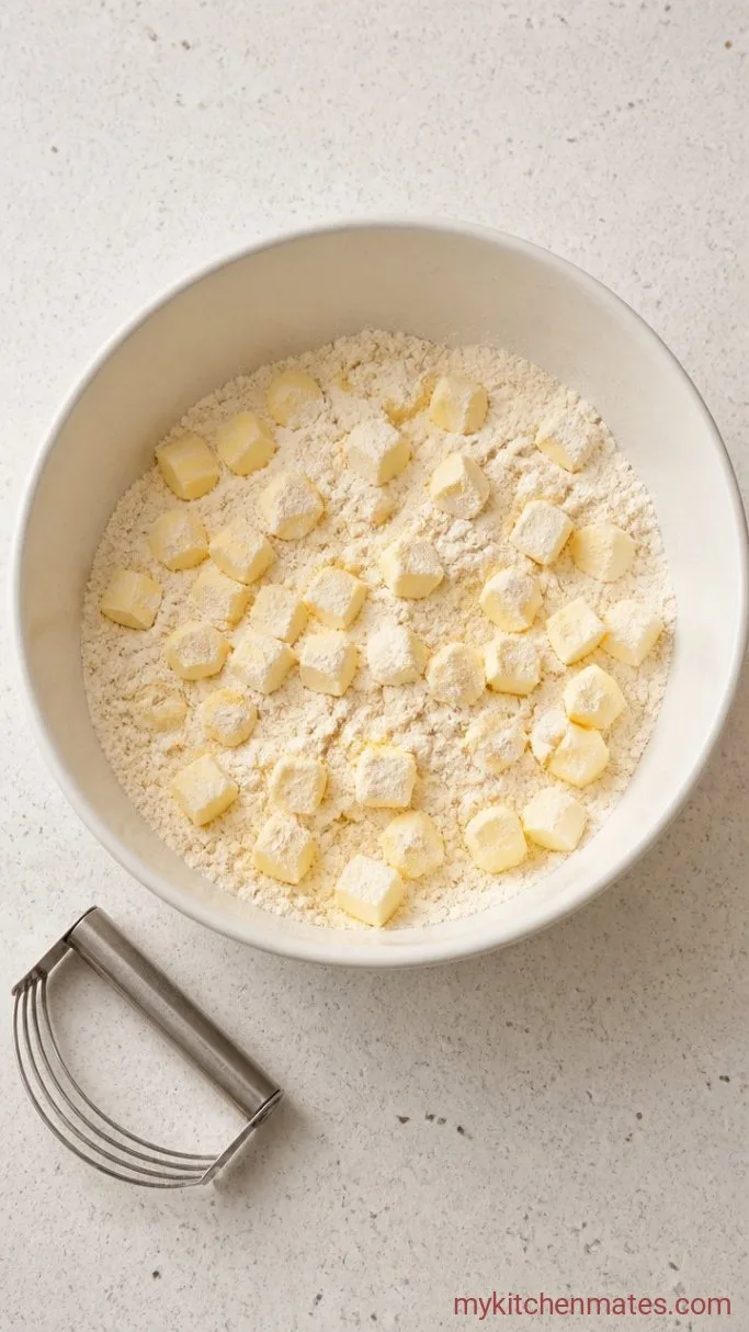 Step 1: Cut the Butter Into the Flour