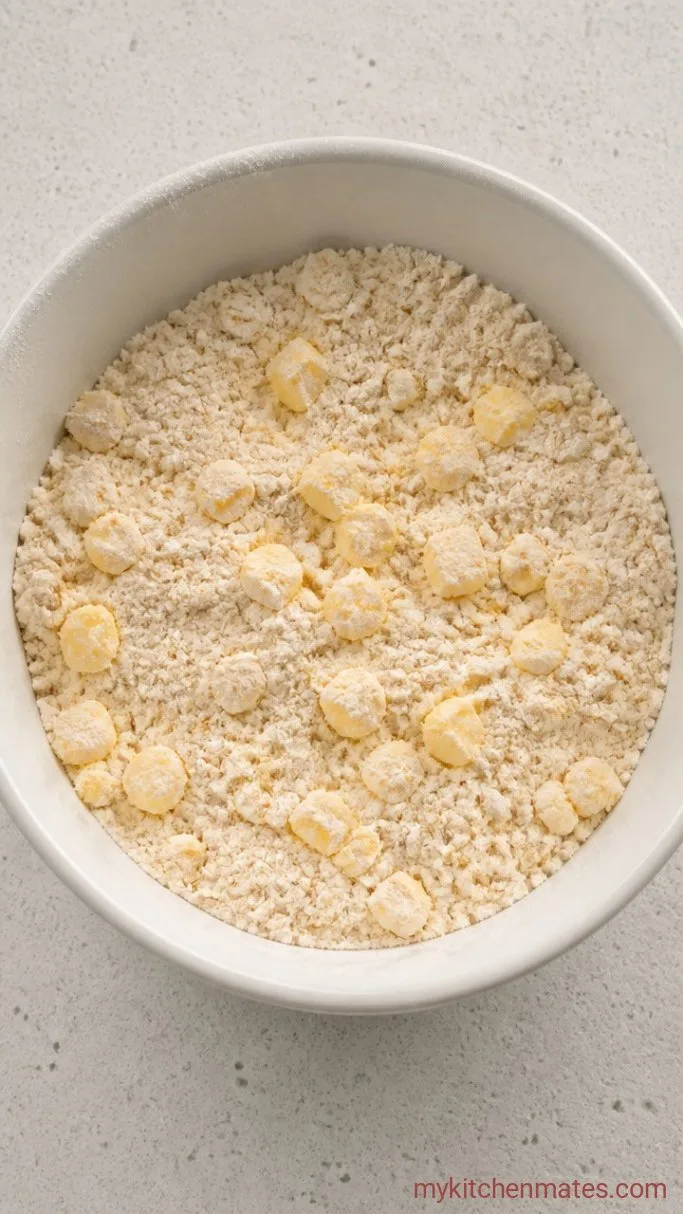 Step 1: Cut the Butter into the Flour