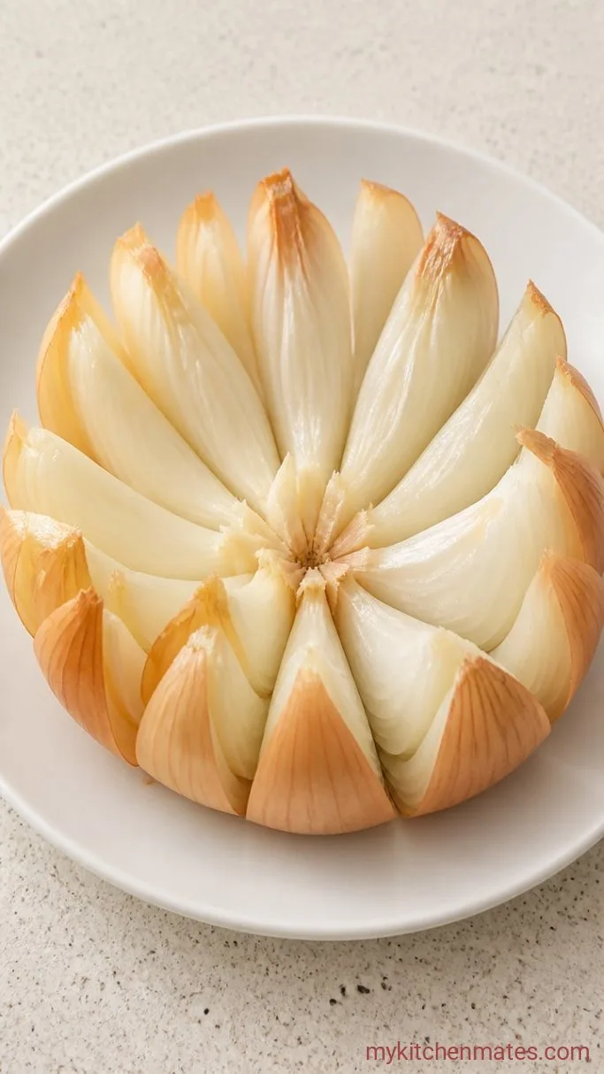 Step 1: Cut the Onion into a Bloom