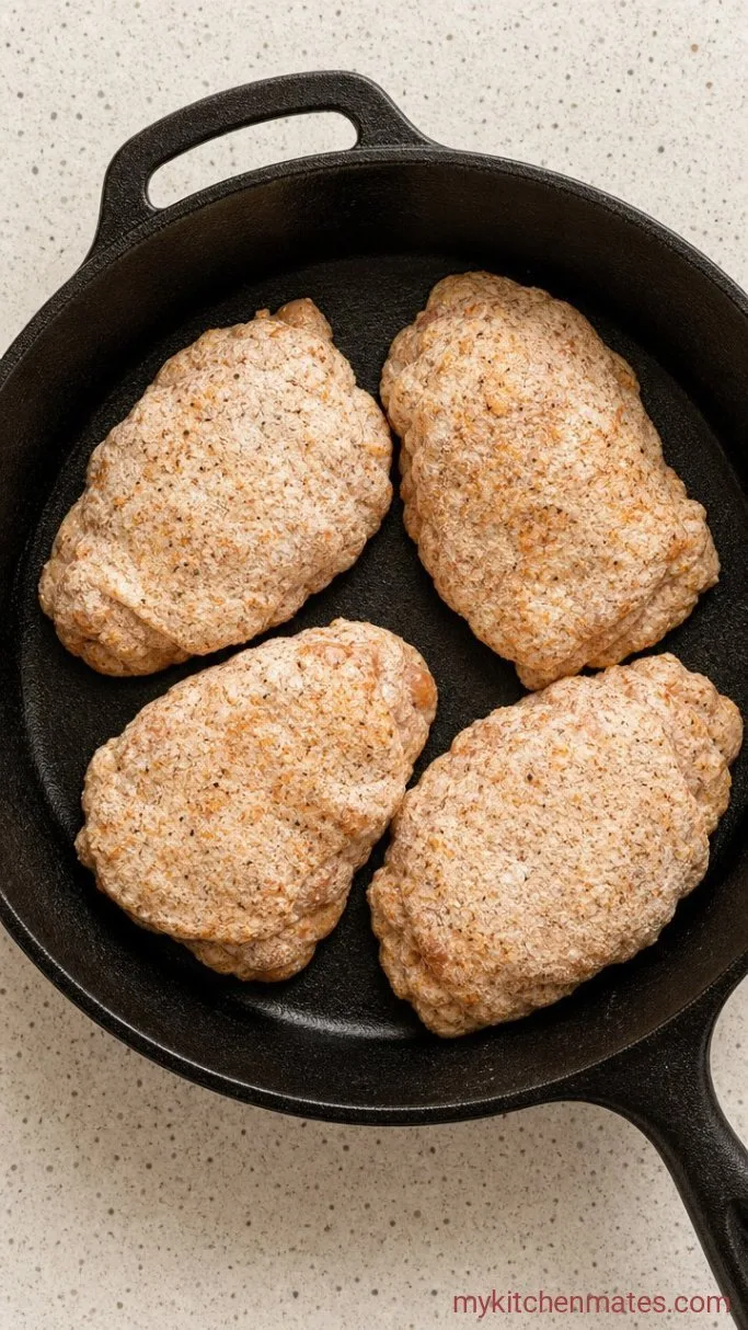 Crispy Chicken Tacos (Ready in 30 Minutes) Step 1: Dredge the Chicken