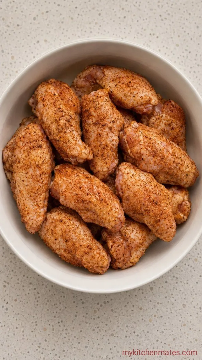 Step 1: Dry and Season the Wings