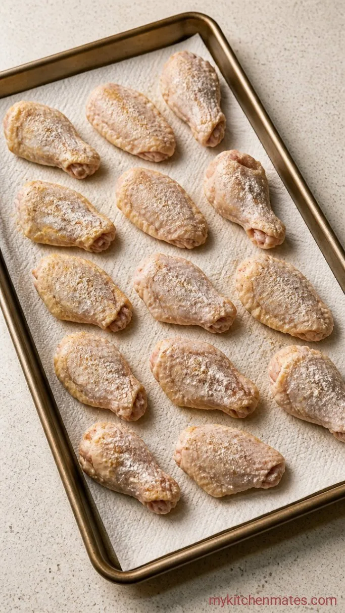 Step 1: Dry and Season the Wings