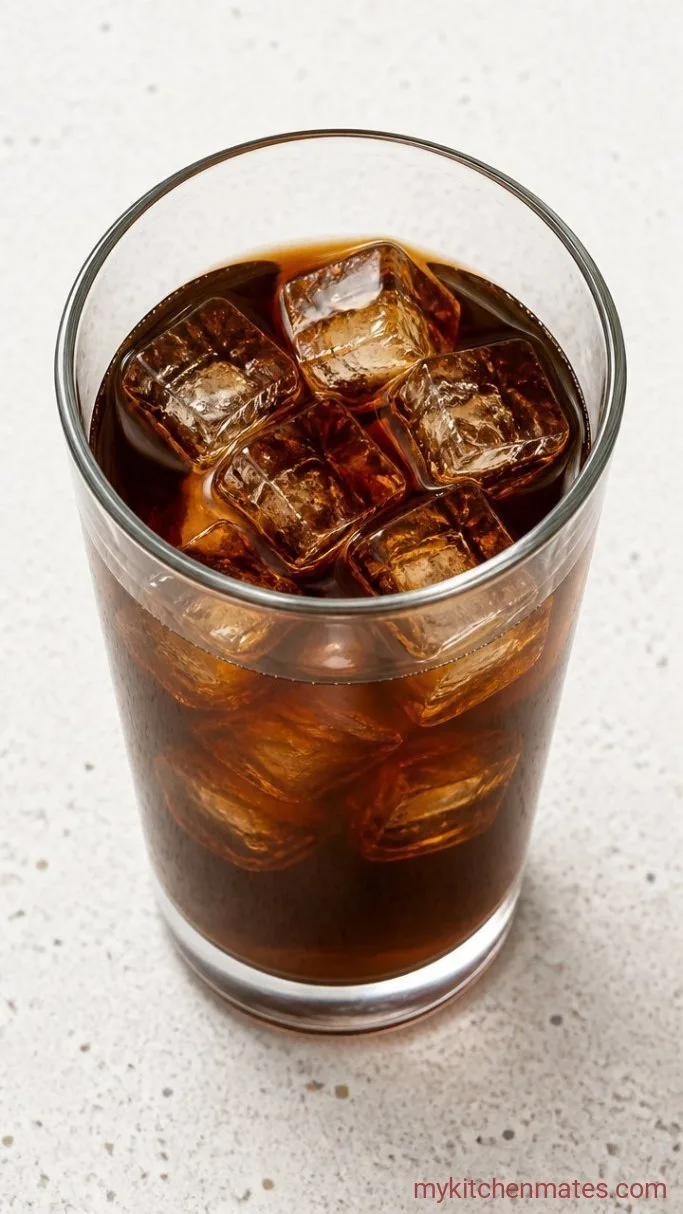 Step 1: Fill the Glass with Ice and Cold Brew