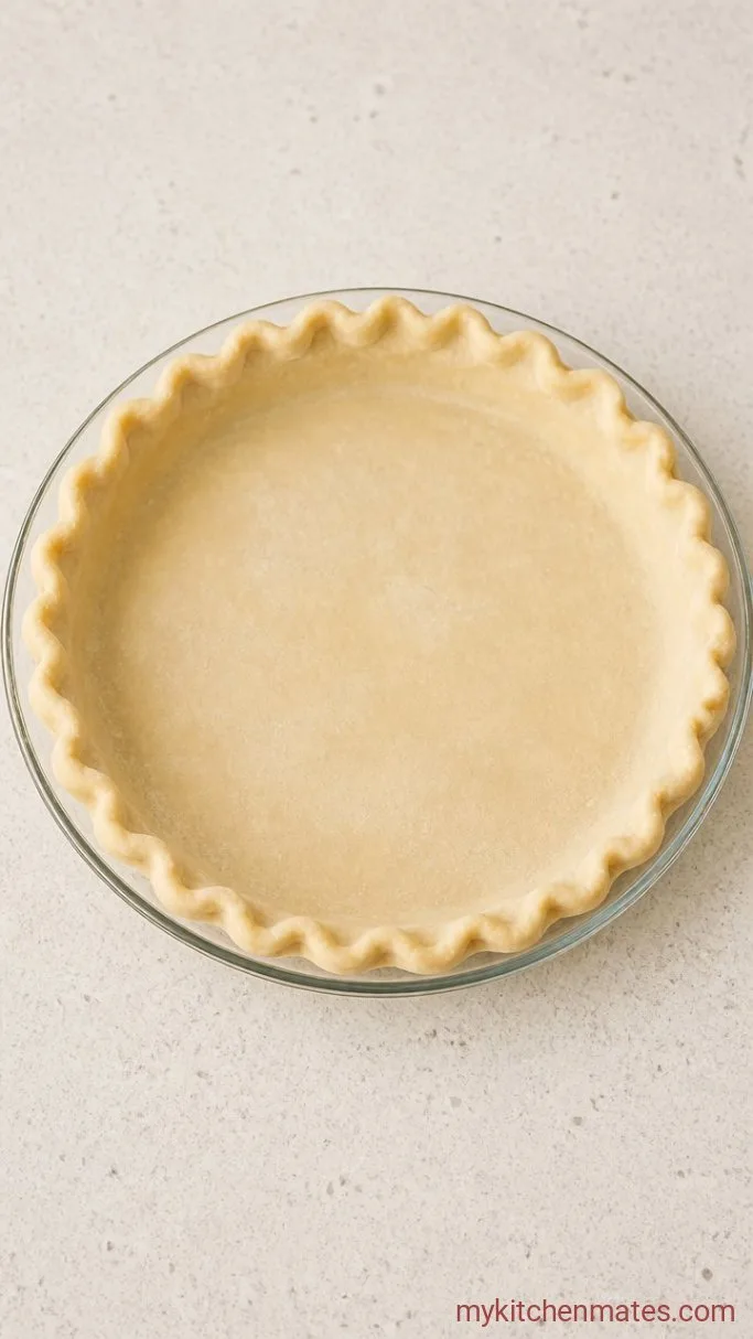 Southern Pecan Pie with a Gooey, Nutty Filling Step 1: Fit the Crust
