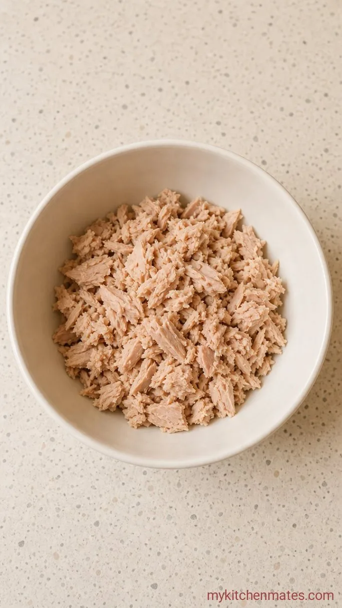 Step 1: Flake the Tuna