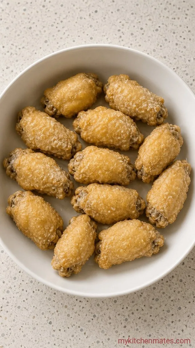 Step 1: Fry the Chicken at a Low Temperature