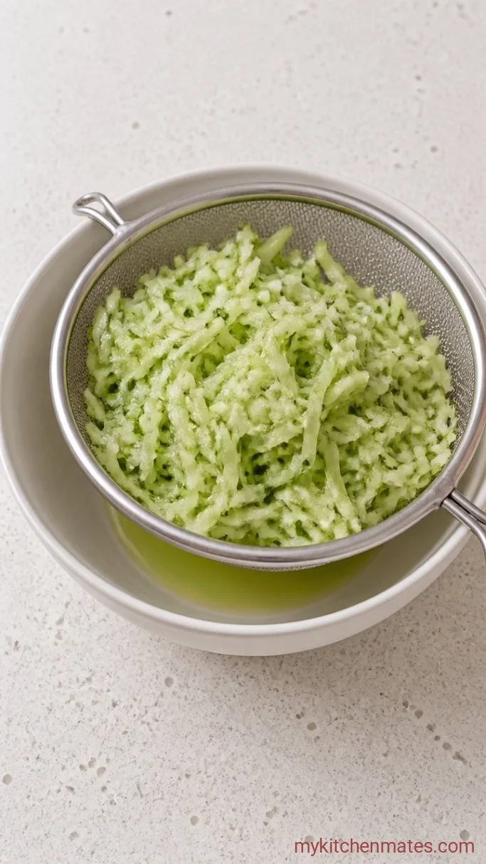 10-Minute Indian Cucumber Raita Recipe Step 1: Grate and Drain the Cucumber