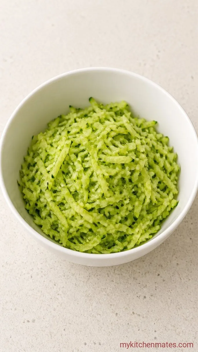 Step 1: Grate and Squeeze the Zucchini