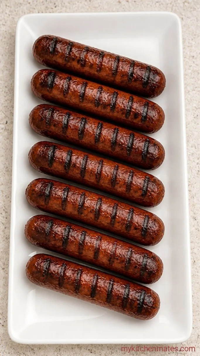 Step 1: Grill the Hot Dogs