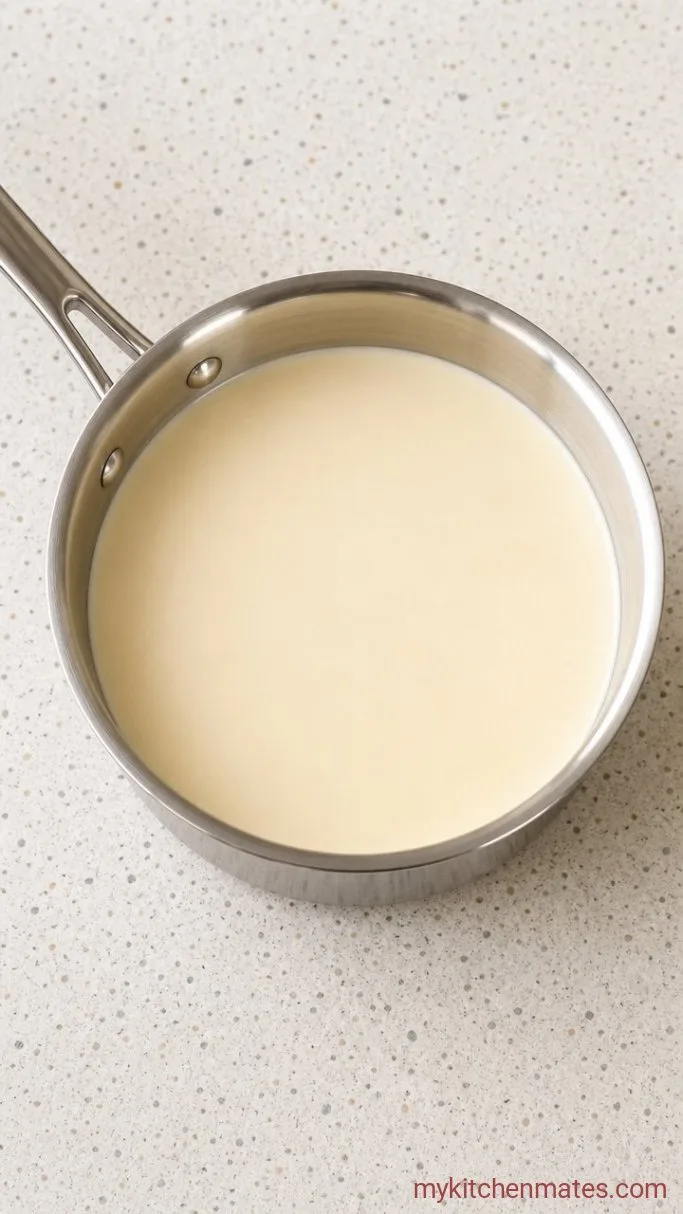 Smooth Classic Chocolate Sauce (10 Minutes) Step 1: Heat the Cream and Sugar