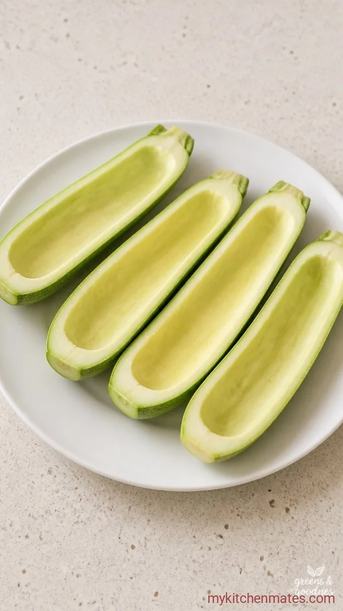Step 1: Hollow Out the Zucchini